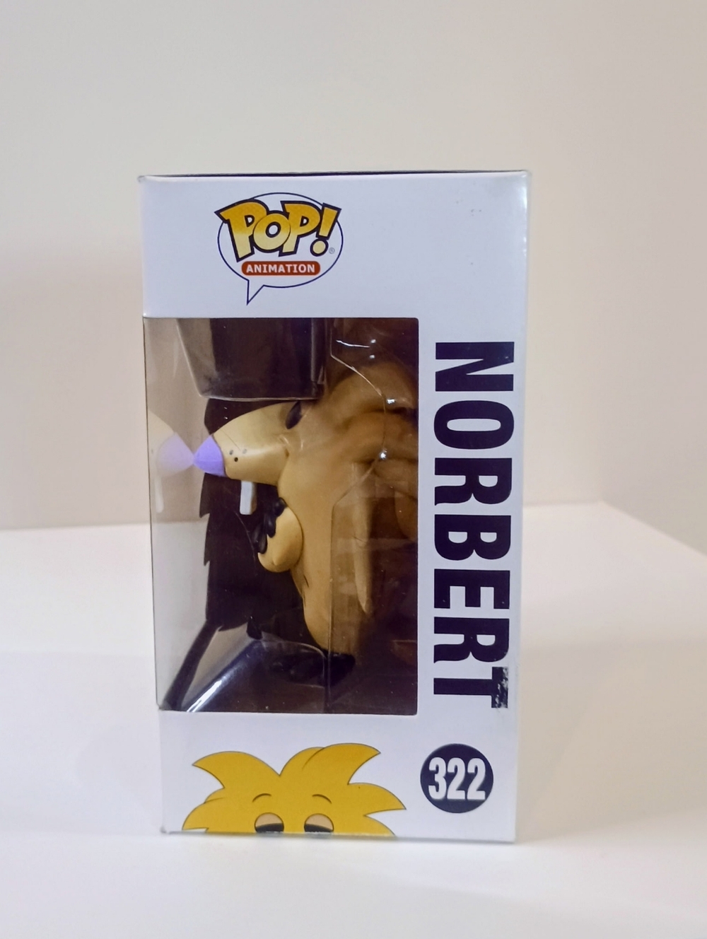 Funko Pop! Norbert Vinyl Figure - Yellow with Purple Nose - Picture 4 of 5